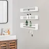 3 * Półki na książki 58 * 12 * 10 cm Półka ścienna Półki Podgląd zdjęcia produktu 4