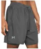 Under Armour Ua Launch 7'' 2-In-1 Short - castlerock, Produktbild-Vorschau 4