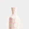 HOMLA BLOOMY Vase mit geprägten Blumen 9.5x9.5x23.5cm Produktbild-Vorschau 2