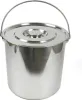 20L nerezový kbelík na vodu s víkem Kuchyňský kbelík Kbelík Náhled obrázku produktu 1