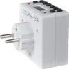 A white digital timer with a European plug. Produktbild-Vorschau