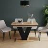 Jídelní stůl Vicco Fenaro Černá/dubová 120 x 80 cm Náhled obrázku produktu 7