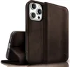 NALIA Custodia flip in vera pelle per iPhone 15 Pro, cover Anteprima dell’immagine prodotto 1