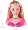 35 Stück Kinder-Friseurkopf, Make-up-Kopf, 22 cm hoch, Produktbild-Vorschau 4