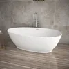 HOME DELUXE - freistehende Badewanne - DELIA, Weiß - Maße: Produktbild-Vorschau 4