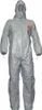 Schutzoverall Gr.XL grau Tychem F , Kat. III, Typ 3, 4, 5, Produktbild-Vorschau 4