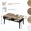 Couchtisch mit Ablagefläche 90 x 50 x 45 cm | Sofatisch | Produktbild-Vorschau 2