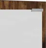 vidaXL Nástenný nočný stolík Údený dub 100 x 10 x 100 cm Náhľad obrázku produktu 8