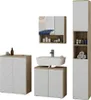 Badmöbel-Set Vicco Edge Weiß 4 Teile, Model 40389 Produktbild-Vorschau 8