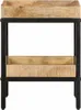 vidaXL Beistelltisch Braun 35 x 35 x 45 cm Massivholz Mango Produktbild-Vorschau 3