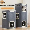 Katzenturm Kratztonne Katzenbaum Kletterbaum für Katzen Produktbild-Vorschau 6