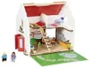 goki Tragbares Puppenhaus Eco House, mit Zubehör Produktbild-Vorschau 2