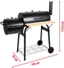 BBQ Collection 2-in-1 Smoker BBQ Holzkohlegrill - Produktbild-Vorschau 2