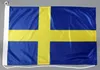 Bootsflagge Schweden 30x45 cm Motorradflagge Bootsfahne Produktbild-Vorschau 1