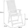 Alburni - Outdoor-Stuhl, Weiß, ein Stuhl  Italy Produktbild-Vorschau 3