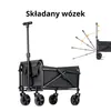 Składany Wózek Transportowy z 4 Kołami – Wózek na Camping, Podgląd zdjęcia produktu 1