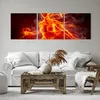 Bild auf Leinwand - Leinwandbild - Frau Flammen Produktbild-Vorschau 6