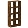 A freestanding, multi-compartment bookshelf with a wood-grain finish. Náhled obrázku produktu