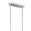 Żyrandol TOMMY srebrno-biały 4xE14x28W tkanina Podgląd zdjęcia produktu 3