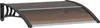 Pensilina Outsunny per porta d'ingresso 120 x 75 cm Anteprima dell’immagine prodotto 1