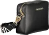A black Valentino handbag with a gold zipper and strap attachment, shown against a white background. Anteprima dell’immagine prodotto