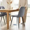 HOMCOM Esszimmerstühle, 4er-Set Küchenstühle mit Produktbild-Vorschau 9