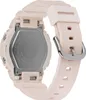 The back of a pink Casio G-Shock watch is shown against a white background. Podgląd zdjęcia produktu
