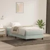 vidaXL Skříňová postel bez matrace světle šedá 80x220 cm Náhled obrázku produktu 2