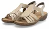 Rieker Sandalen Plat  Sandalen Plat - Beige - Maat 38 Produktbild-Vorschau 38