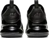 The back view of a pair of black Nike sneakers. Anteprima dell’immagine prodotto