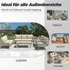 MeXo Gartenlounge-Set Terrassenmöbel Set 6-7 Personen Produktbild-Vorschau 4