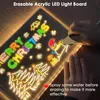 LED Notiztafel mit 7 Farben und St?nder, Leuchtendes Led Produktbild-Vorschau 3