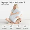 Memory‑Foam‑Kissen, Orthopädisches Flaches Kopfkissen für Produktbild-Vorschau 5