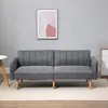 HOMCOM Schlafsofa Klappsofa 2-Sitzer Stoffsofa Bettsofa Produktbild-Vorschau 11