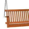 Banc suspendu, en eucalyptus , huilé Voir les images du produit 7