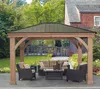 Westmann Holz Pavillon Devon 1214 Natur 427x366x317 cm Produktbild-Vorschau 2