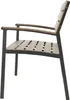 Lesli Living Gartenbank "Arezzo" Teaklook 120 cm Produktbild-Vorschau 4