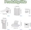 24dílná sada příslušenství pro montáž plisovaných záclon Náhled obrázku produktu 2