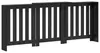 vidaXL Heizkörperabdeckung Schwarz Eichen-Optik 205 x 21,5 Produktbild-Vorschau 6