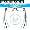 BLUEBLOCK Blaulichtfilter Brille Computer Fernsehen Anti Produktbild-Vorschau 4