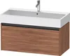 Duravit Ketho.2 Wastafelonderkast 98,4x46x44 cm Mat Noten Produktbild-Vorschau 1
