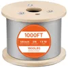 VEVOR 3.2mm Câble métallique en acier inoxydable 316 Câble Voir les images du produit 1