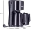 SEVERIN 9307-000 SEVERIN KA 9307 Caffettiera nera, 8 tazze Anteprima dell’immagine prodotto 13