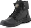 A black Palladium boot is shown against a white background. Podgląd zdjęcia produktu