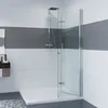 IMPTS Duschwand 90 x 185 cm Walk in Dusche Falttür Produktbild-Vorschau 2