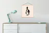 MuchoWow® Textilposter Pinguin - Tier - Hut - Colbert - Produktbild-Vorschau 3