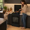 Heinner HFSC-S60LITGC-BK, Freistehender Herd, Schwarz, Produktbild-Vorschau 12