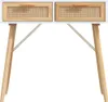 vidaXL Konsolentisch Weiß 80x30x75 cm Massivholz Kiefer Produktbild-Vorschau 4