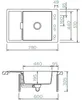 Schock Unterbau-Einbauspüle Mono D-100XS U Silverstone Produktbild-Vorschau 6