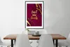 MuchoWow® Gerahmtes Poster Wunderschön - Gold - Rosa - Produktbild-Vorschau 3
